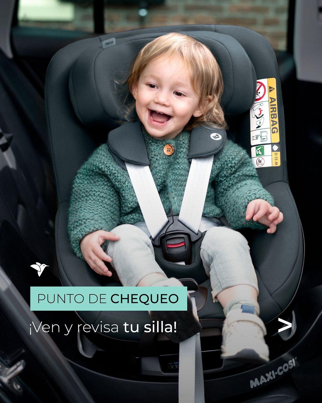 Infanti Car Seat Checking Points in Chile