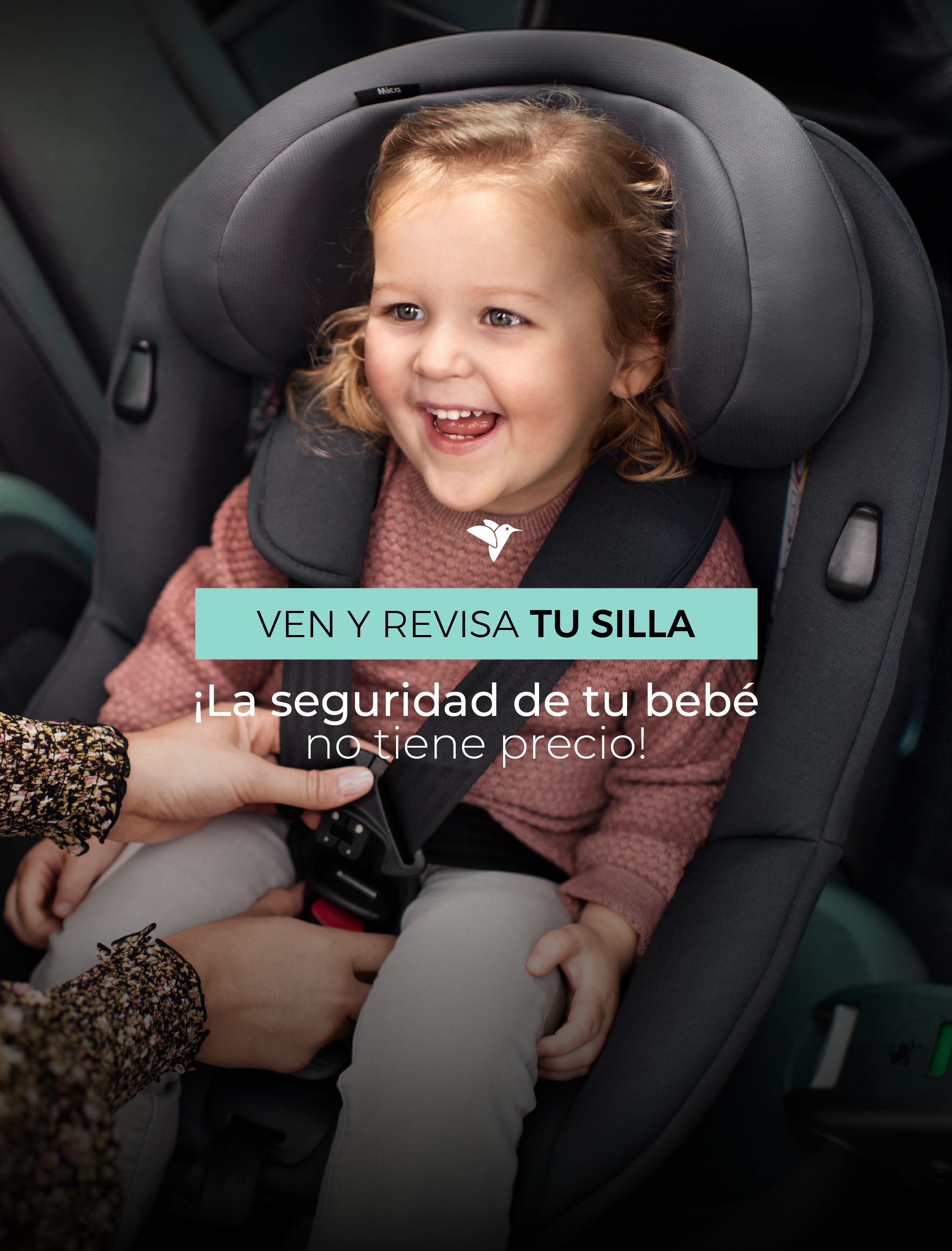 Infanti Car Seat Checking Points in Chile_promo baby girl